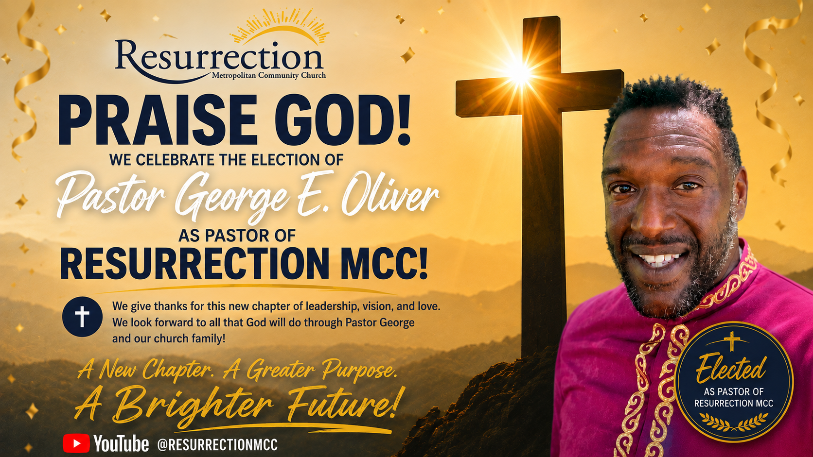 Pastor George E. Oliver